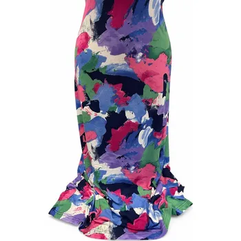 Dámská sukně Sukně ANETA, Barva Fialová, Velikost 38 - na zakázku, Materiál 96% Viskoza 4% Lycra