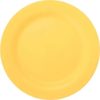 Příslušenství ke karavanu Dezertní talíř Ø 20 cm - žlutý