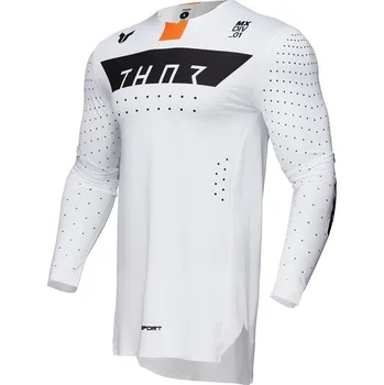 Moto dres THOR JERSEY SPORT ROGUE WH/OR Velikost: S