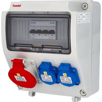 FAMATEL Skříň ZSF20100000.0 /3957 zásuvková IP44 V1601-6KA