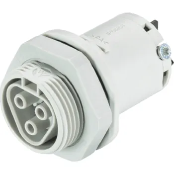 elektrický kabel WIELAND Zásuvka Gesis RST, 3-pól. M25, šedá 96.031.5053.0