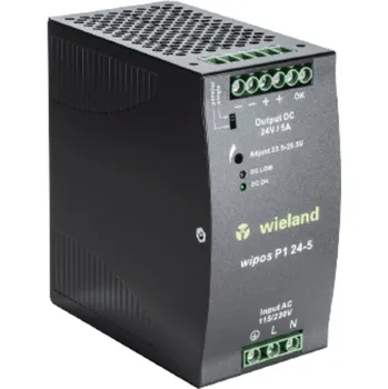 spínaný zdroj WIELAND Zdroj Wipos 81.000.6130.0 24V/5A 81.000.6130.0