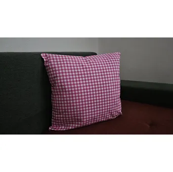 Povlak na dekorativní polštářek Povlak na polštářek růžové kostky