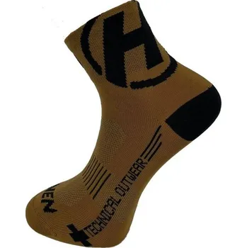 cyklistický dres Ponožky HAVEN LITE SILVER NEO 2páry hnědé 8-9