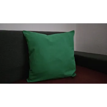 Povlak na dekorativní polštářek Povlak na polštářek zelený