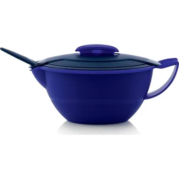 Termoska Thermo 400 ml omáčkovník, se servírovací lžící, modrá