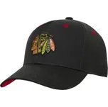 Dětská kšiltovka NHL Outerstuff Chicago Blackhawks Basic Precuve , Velikost Youth (58 - 62 cm)