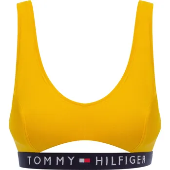 Dámské oblečení Tommy Hlifiger Dámská sportovní podprsenka Cut Out UW0UW01579-706 - Tommy Hilfiger L