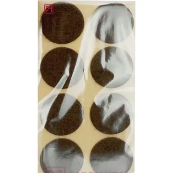 Podložka pod nábytek Filcová podložka samolepicí hnědá, průměr 38 mm