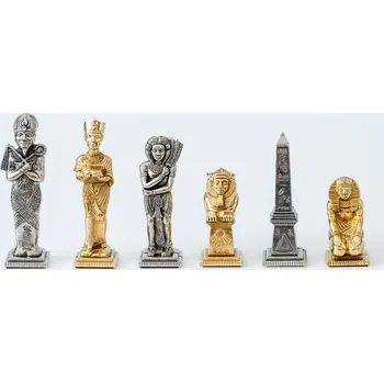 Šachy Šachové figurky Egypt + doprava zdarma