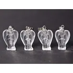 Magieprirody.cz Přívěsek Anděl Sklo 20x15 mm #ZB162