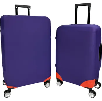 Příslušenství k zavazadlu Sada 2 ks ochranných obalů na kufry velikosti S M fialová