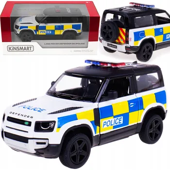 autíčko AUTO LAND ROVER DEFENDER 90 POLICIE 1:36