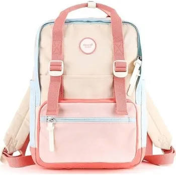 Městský batoh Himawari dámský batoh Daliana Béžovo-růžový 17L Himawari 97k-cube