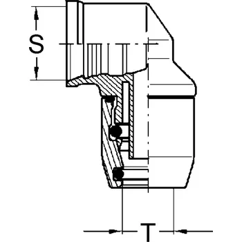 Fitinka Šroubení koleno P5/8x1 - 8938311770