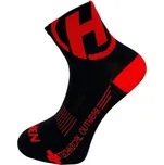 Ponožky HAVEN LITE SILVER NEO 2páry černo/červené 1-3