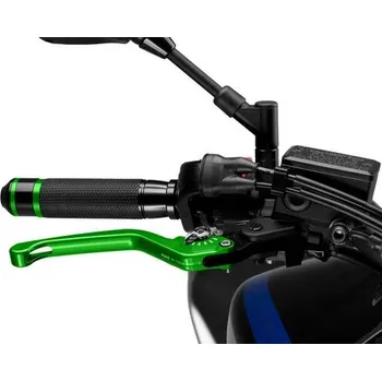 Páčka brzdy bez adaptéru PUIG 3.0 120VP dlouhé zelená/stříbrná