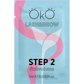 Přípravek na laminaci řas a obočí OkO Lash & Brow Fix & Volume Krok 2 1 Ks