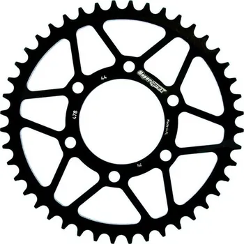 Řetězová sada pro motocykl Řetězová rozeta SUPERSPROX RFE-478:44-BLK černý 44 zubů, 520