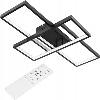 Stropní Svítidlo obdélníkový Masterled 37 x 56 cm černý