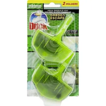 WC čistič DUCK Aqua 4in1 Garden Escape 2 × 36 g