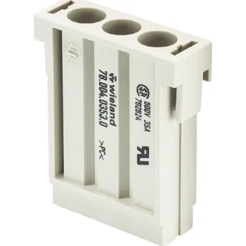 Elektrický konektor Modul WIELAND 78.004.0353.0 78.004.0353.0