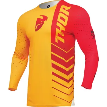 Moto dres THOR JERSEY PRM ANALOG LE/RD Velikost: XXL