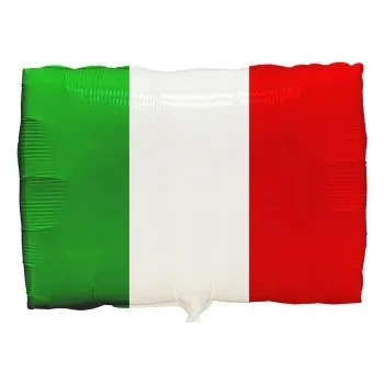 Balónek Fóliový balónek Italská vlajka 30 cm x 43 cm
