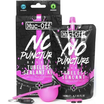 Lepící sada Tmel MUC-OFF NO PUNCTURE Hassle Tubeless Sealant KIT 140ml