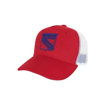 Kšiltovka Dětská kšiltovka NHL Outerstuff NY Rangers Lifestyle Trucker, Velikost Youth (58 - 62 cm)