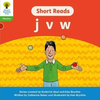 Učebnice Oxford Reading Tree: Floppy's Phonics Decoding Practice: Oxford Level 2: Short Reads: j v w - Baker, Catherine