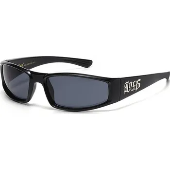 LOCS Mobster sluneční brýle Černé kouřové Locs LOC91213-BK