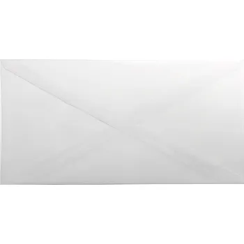 Obálka Ozdobné obálky DL Aster Tracing z poloprůhledného papíru delta - 25 Ks.