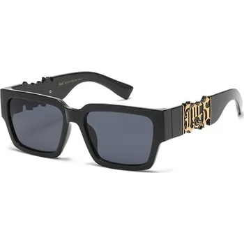 LOCS Hustler sluneční brýle Černo zlaté Locs LOC91203-BKb