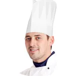 Kuchařské čepice 72416 bílé 10 ks 24 cm