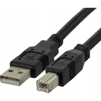 Datový kabel Tiskový kabel Neku 42.0048 USB 2.0 A/B černý 1,8 m