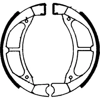 Brzda pro motocykl Brzdové čelisti FERODO 225129064