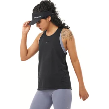 Dámské tričko Salomon SHKout Core Tank W LC2425600 - deep black XL