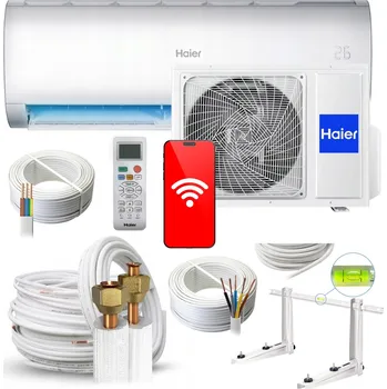Klimatizace Nástěnná klimatizace HAIER Pearl Plus 7kW + montážní sada Rodigas 3m
