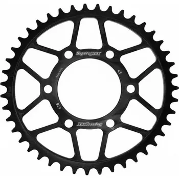 Řetězová sada pro motocykl Řetězová rozeta SUPERSPROX RFE-478:43-BLK černý 43 zubů, 520