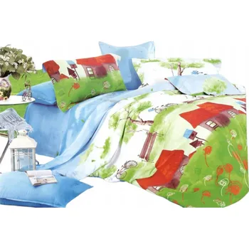 Povlečení DĚTSKÉ POVLEČENÍ BAVLNA-SATÉN 160x200 + POVLEČENÍ NA POLŠTÁŘ 70x80 ANTI-ALERGICKÉ