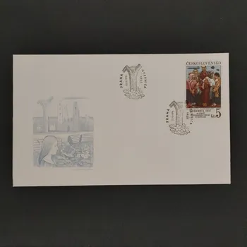 Sběratelství FDC ČSR PČ 1919 , 5Kčs, Pof.2218**