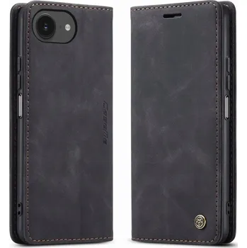 Pouzdro na mobilní telefon Flipové pouzdro Caseme pro Apple iPhone 16e, černé