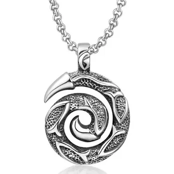 Přívěsek Přívěsek z chirurgické oceli Vikingská spirála Tribal Dragon, Model BEZ ŘETÍZKU (pouze přívěsek) Impress Jewelry 2406191039273268