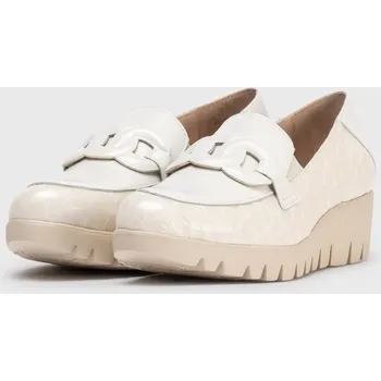 Dámské tričko Wonders dámské mokasíny na klínku C-33330 Brisa krémové Velikost: 41