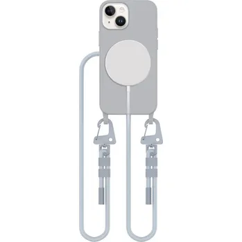 Pouzdro na mobilní telefon KRYT TECH-PROTECT MAGNECKLACE MAGSAFE IPHONE 13 MINI CRAYON GREY