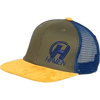 cyklistický dres Čepice HAVEN TRUCKER zeleno/hnědá L/XL