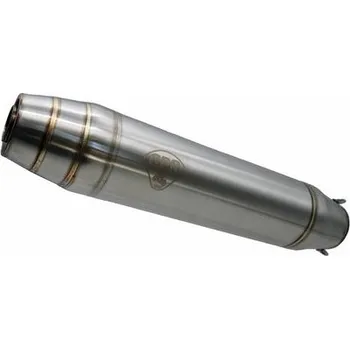 Výfuk pro motocykl Univerzální závodní výfuk GPR DEEPTONE TUNING.RACE.1 Broušená nerezová ocel bez propojovací trubky