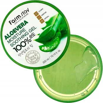 Tělový krém Farmstay Aloevera korejský gel na tělo z aloe 100% 300 ml