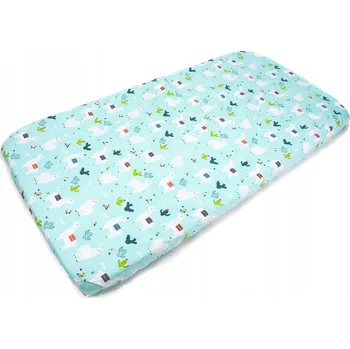 Prostěradlo PROSTĚRADLO 80x200 cm S GUMOU DO POSTELE BAVLNA Kerstin